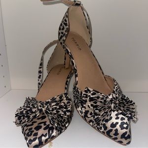 11 WW Torrid Leopard Heel